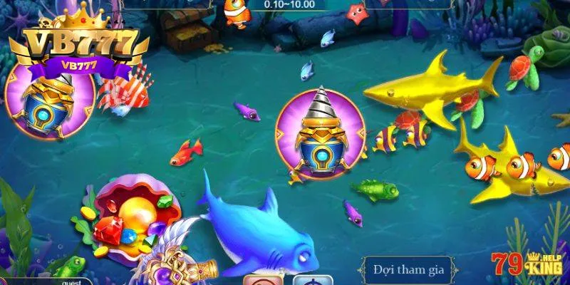 Giao diện sảnh game bắn cá thiết kế thân thiện Giao diện sảnh game bắn cá thiết kế thân thiện