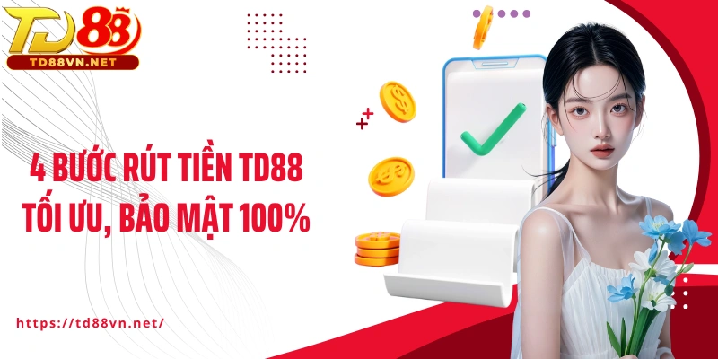 4 Bước rút tiền TD88 tối ưu, bảo mật 100%