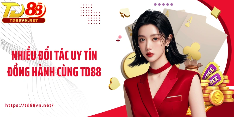 Nhiều đối tác uy tín đồng hành cùng TD88